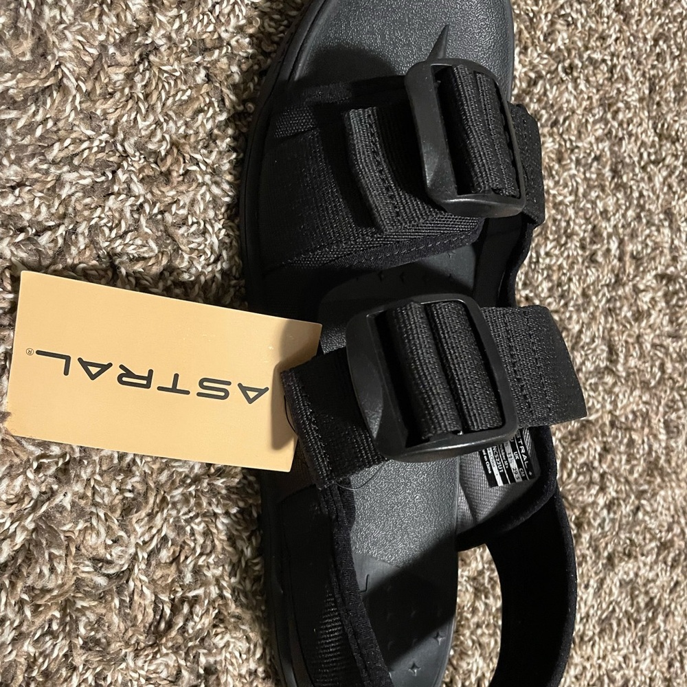 BRAND NEW Astral Black Men's Sandals